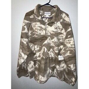 Arizona Young Men XXL Pullover Shirt Mountain Kangaroo Pouch 3/4 Zip Sweatshirt